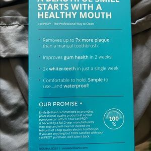 Brand New CariPRO Electric Toothbrush